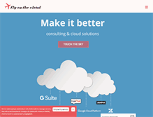 Tablet Screenshot of flyonthecloud.com